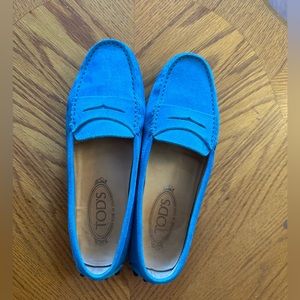 Tod’s Gommino Suede Loafers Size: 7